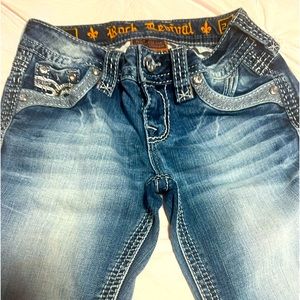 Rock Revival jeans.. so cute and embellished beautifully